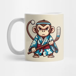 Ice hockey monkey Mug